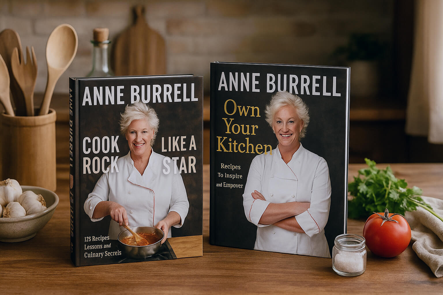 Libros de cocina de Anne Burrell