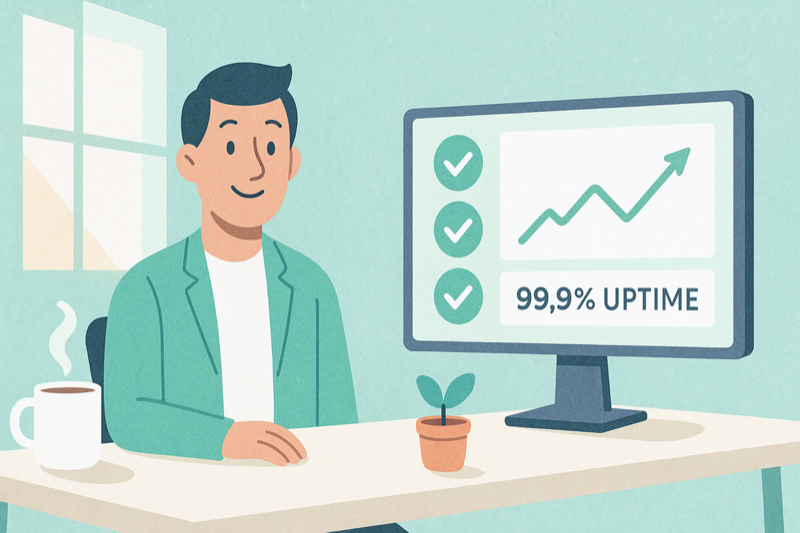 Website monitoring tools usage summary